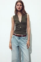 RUSTIC RIBBED T-SHIRT