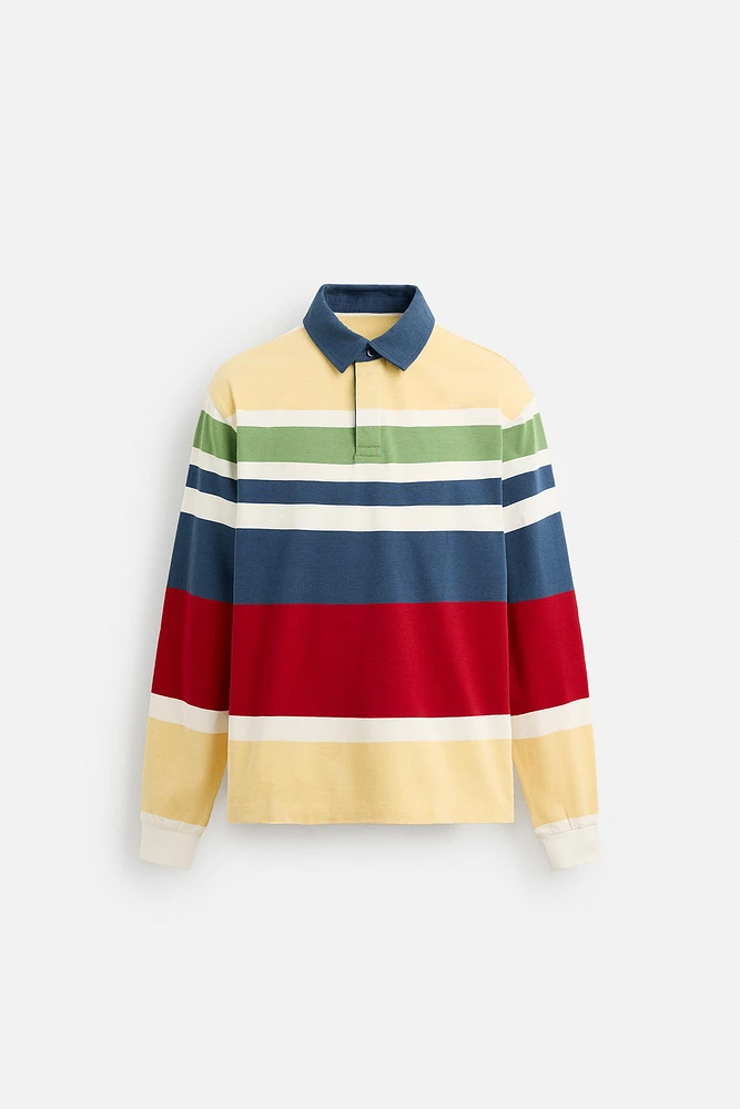 STRIPED POLO SHIRT