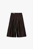 PLEATED ORGANZA CULOTTES