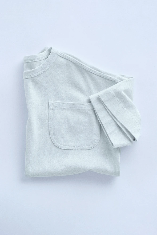 ZARA TIMELESS - RUSTIC POCKET T-SHIRT