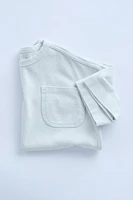 ZARA TIMELESS - RUSTIC POCKET T-SHIRT