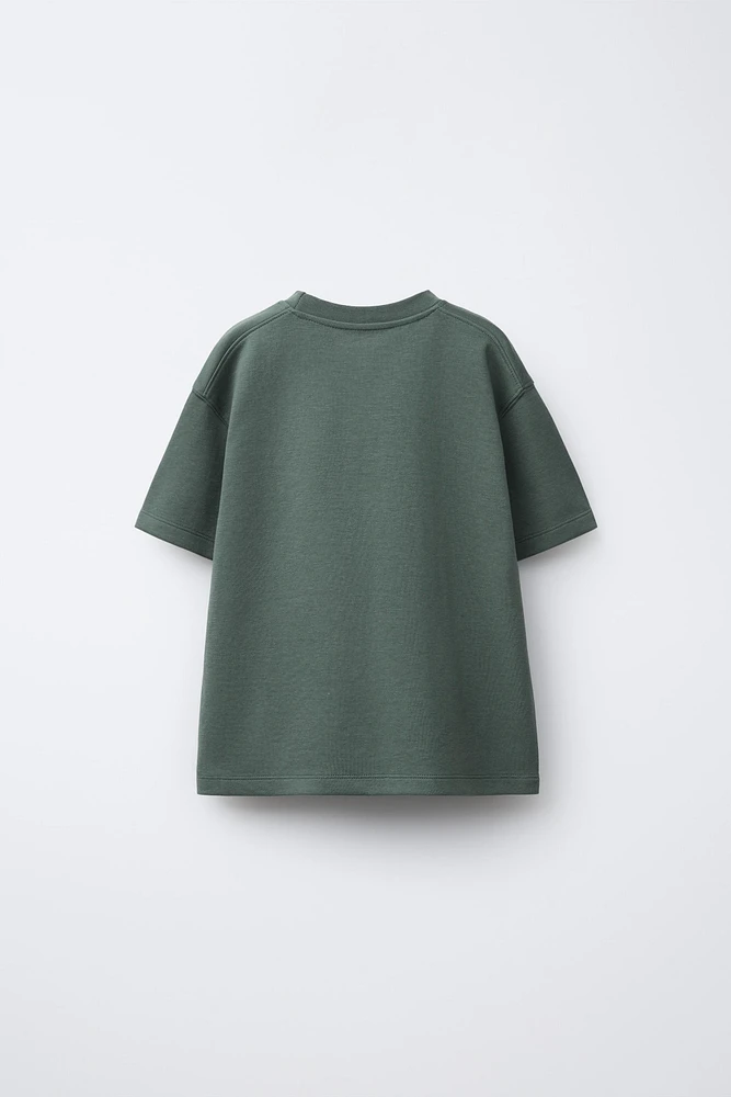 INTERLOCK T-SHIRT AND BERMUDA SET