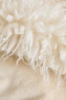 DOUBLE-SIDED FAUX FUR BLANKET