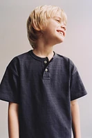 PLAIN HENLEY SHIRT