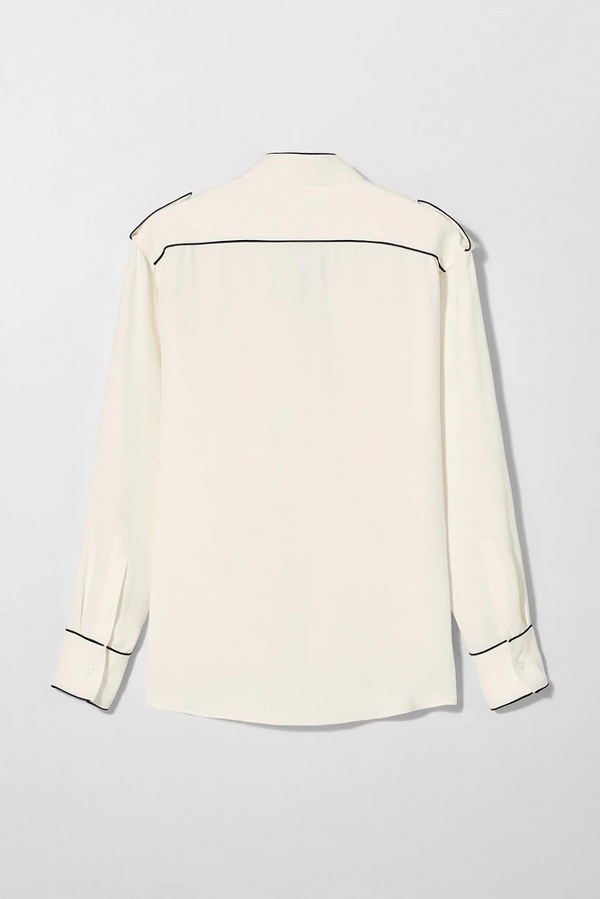 CHEMISE CONTRASTE BOBBY GILLESPIE X ZARA