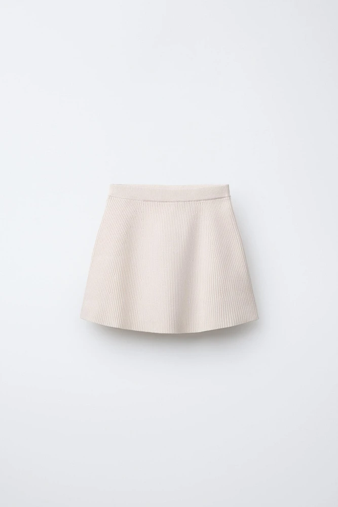 RIBBED SKIRT
