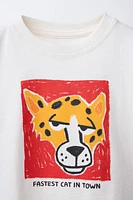 ANIMAL PRINT T-SHIRT