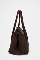LEATHER CITY BAG