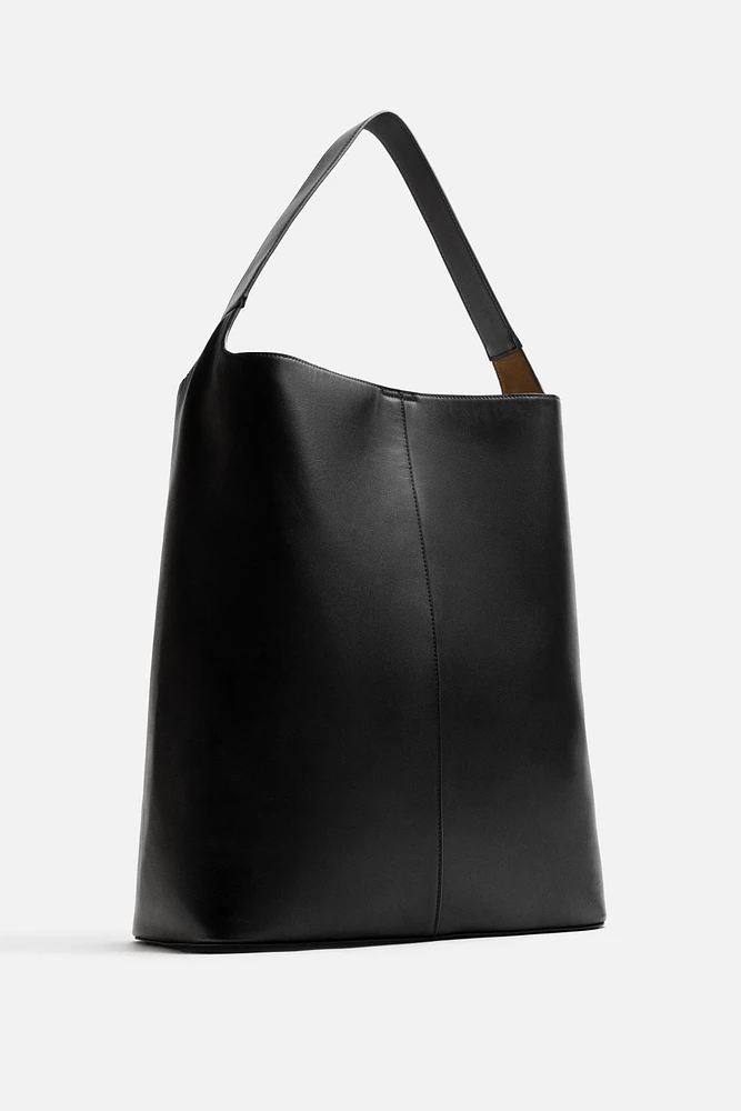 LEATHER TOTE BAG