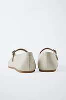 PATENT BALLET FLATS