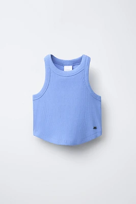 RIBBED SWIMMER T-SHIRT