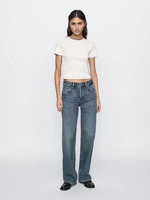 Jean large mid-rise