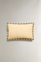 HOUSSE DE COUSSIN BORD GÉOMÉTRIQUE