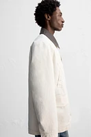 VESTE DÉLAVÉE BIMATIÈRE