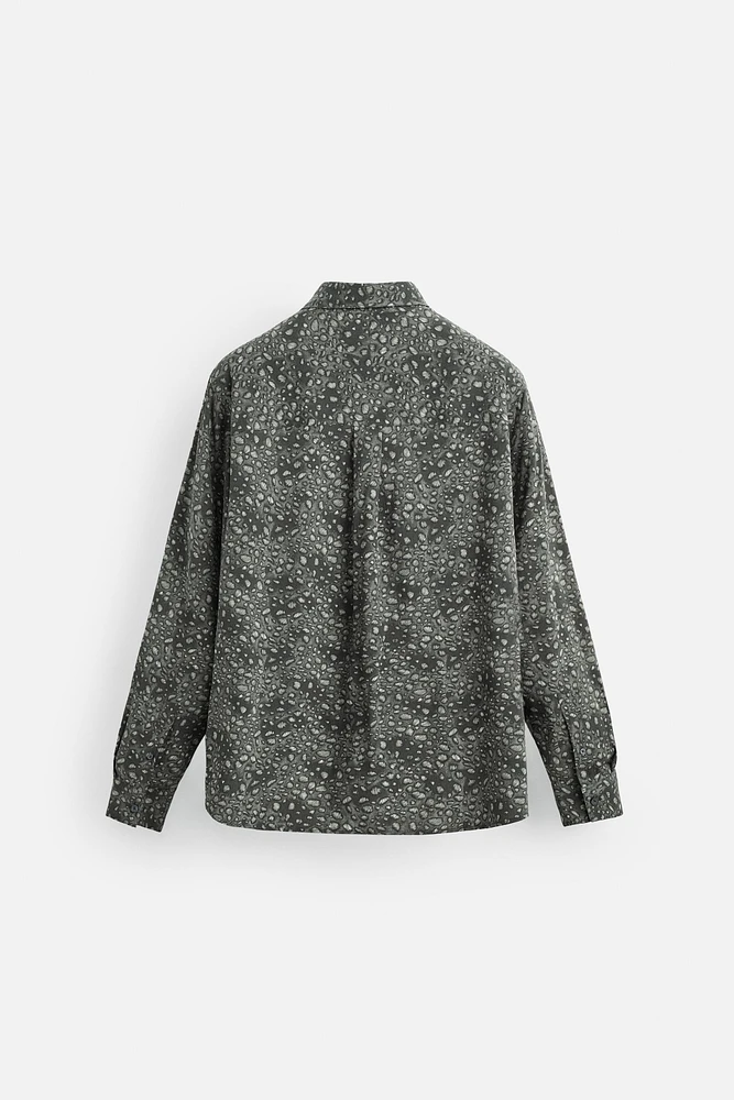 ABSTRACT PRINT SHIRT