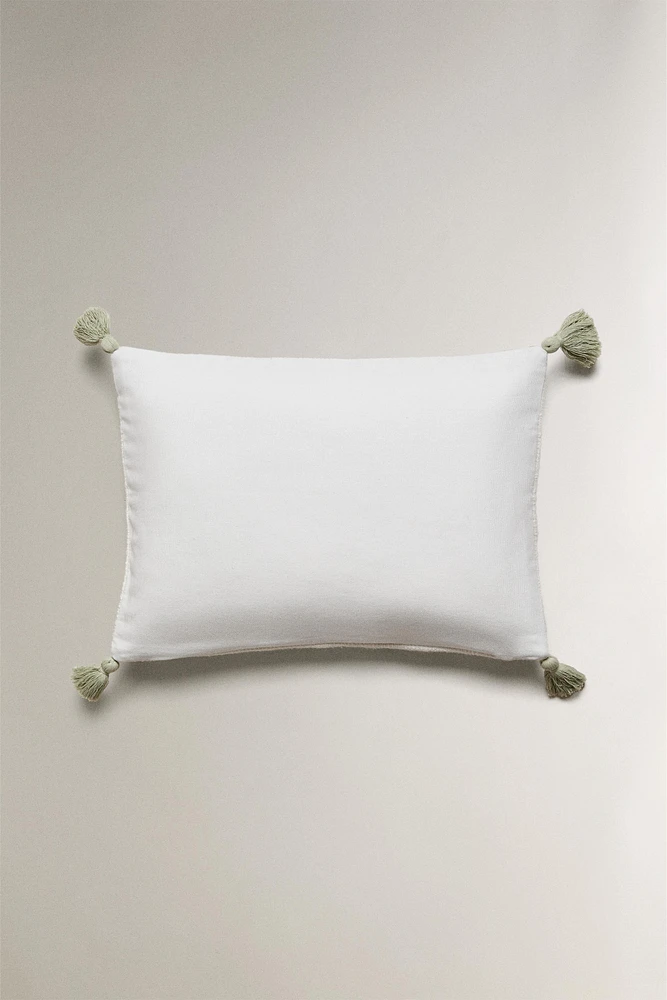 HOUSSE DE COUSSIN ENFANT TUFTING CROCODILE