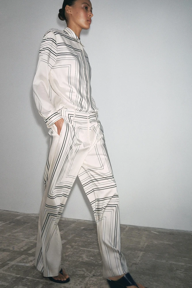 PANTALON IMPRIMÉ COLLECTION ZW