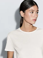 T-shirt à manches courtes 100 % coton