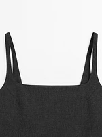 Strappy mini dress