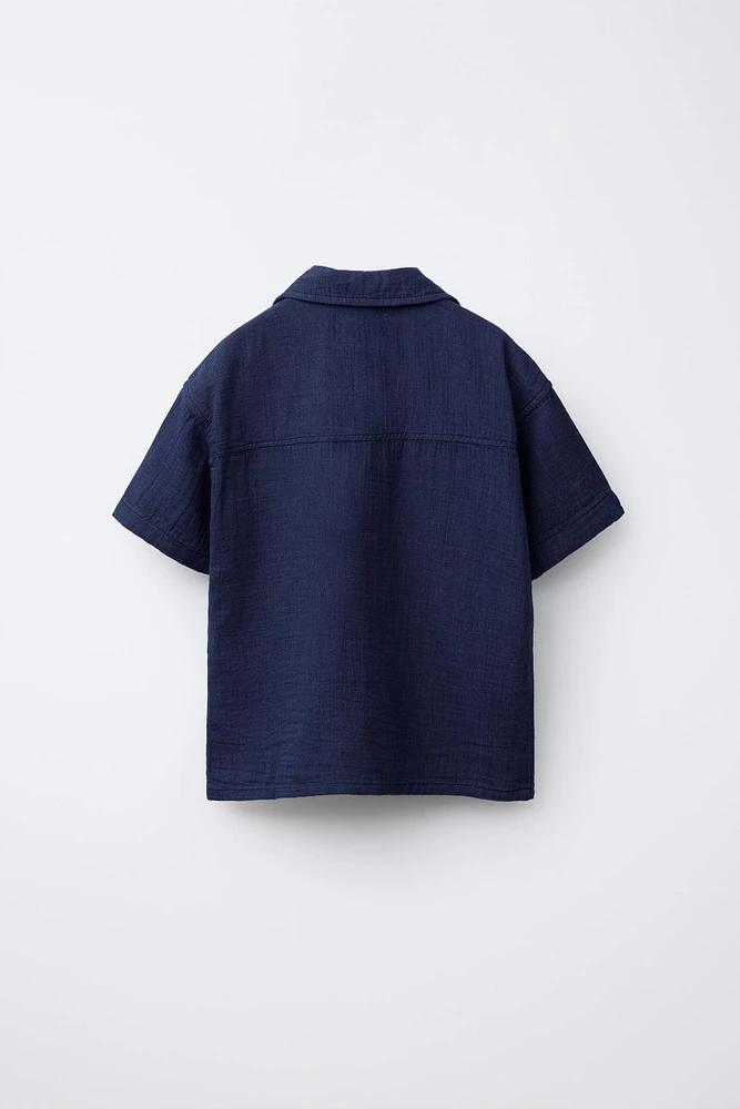 TEXTURED SHIRT