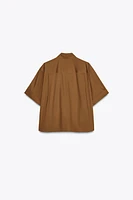 POPLIN POCKET SHIRT