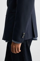 BLAZER CROISÉE AVEC LAINE