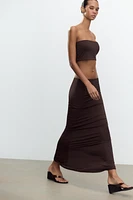 LONG POLYAMIDE SKIRT