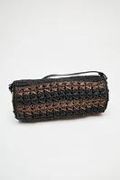 SAC PORTÉ ÉPAULE AVEC DESSUS TRESSÉ