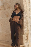PANTALON STYLE PYJAMA