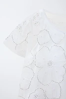 ROBE EN TULLE AVEC PERLES FANTAISIE