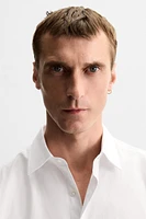 REGULAR FIT TEXTURED SHIRT