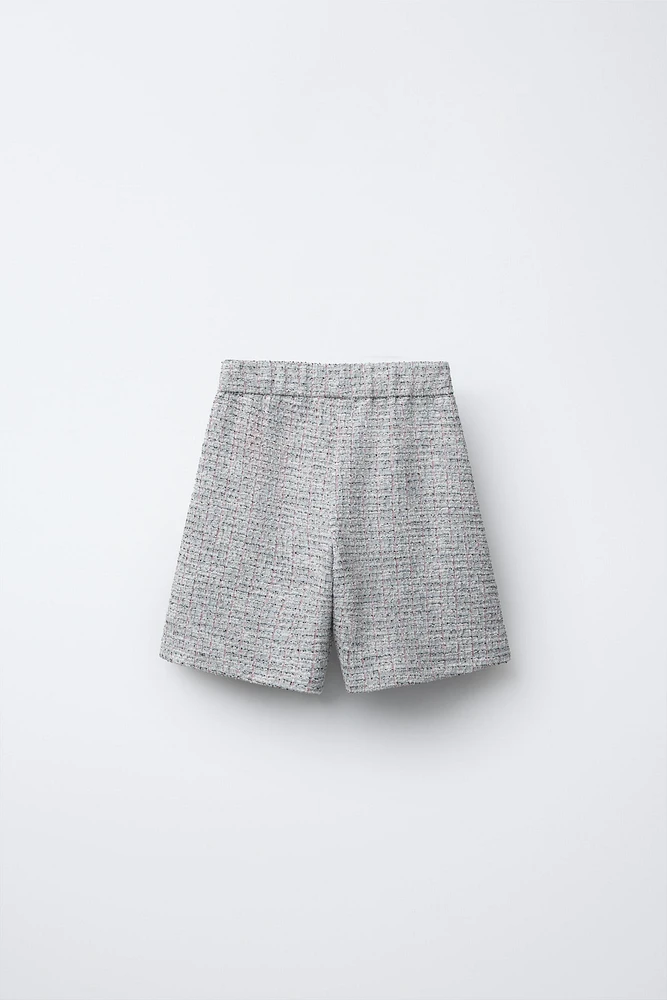 SHORT À TEXTURE