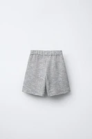 SHORT À TEXTURE