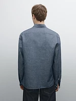 Chemise denim regular fit