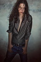 CHEMISE FIL BRILLANT BOBBY GILLESPIE X ZARA