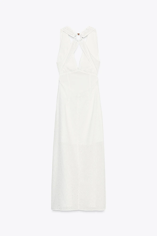 ROBE MIDI BRODÉE