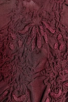 ZW COLLECTION EMBROIDERED ASYMMETRIC DRESS