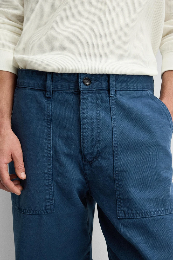 PANTALON REGULAR FIT DÉLAVÉ