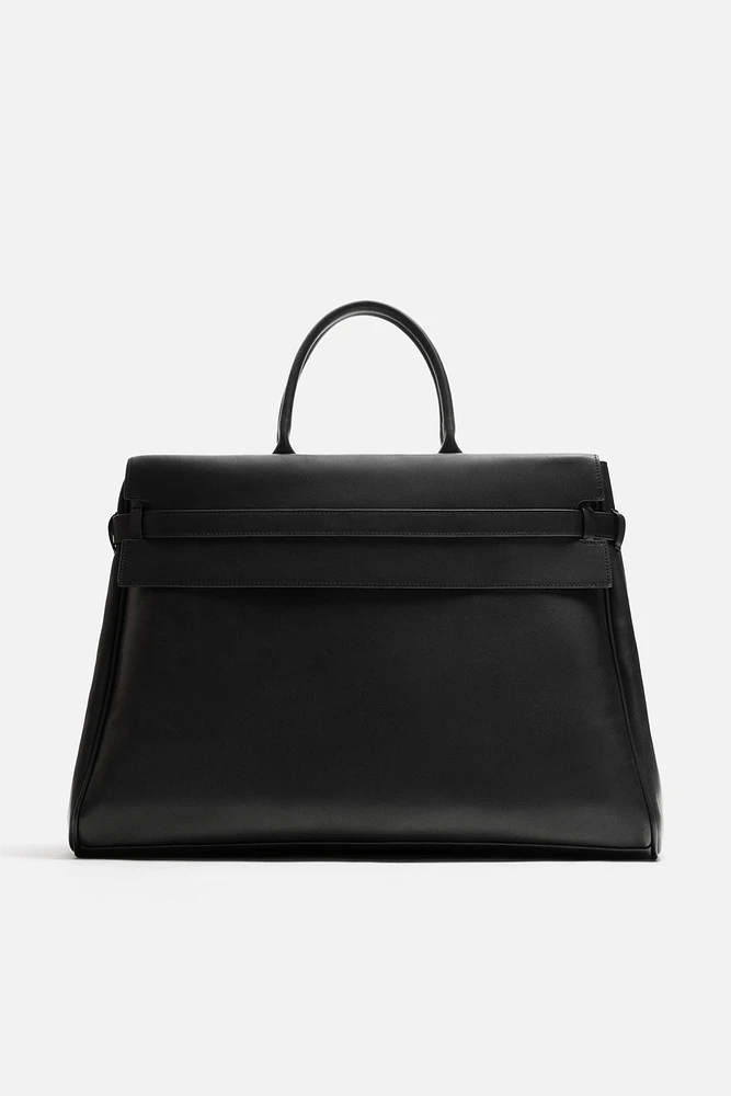 LEATHER HANDBAG