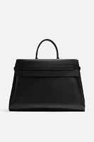 LEATHER HANDBAG