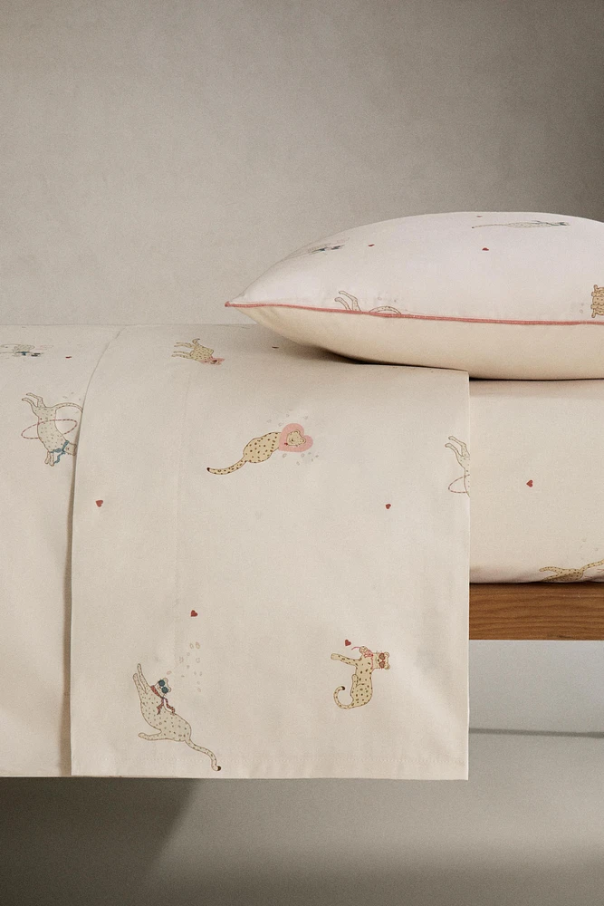 HOUSSE DE COUETTE ENFANT GUÉPARD