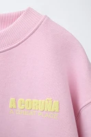 A CORUÑA CITY SWEATSHIRT