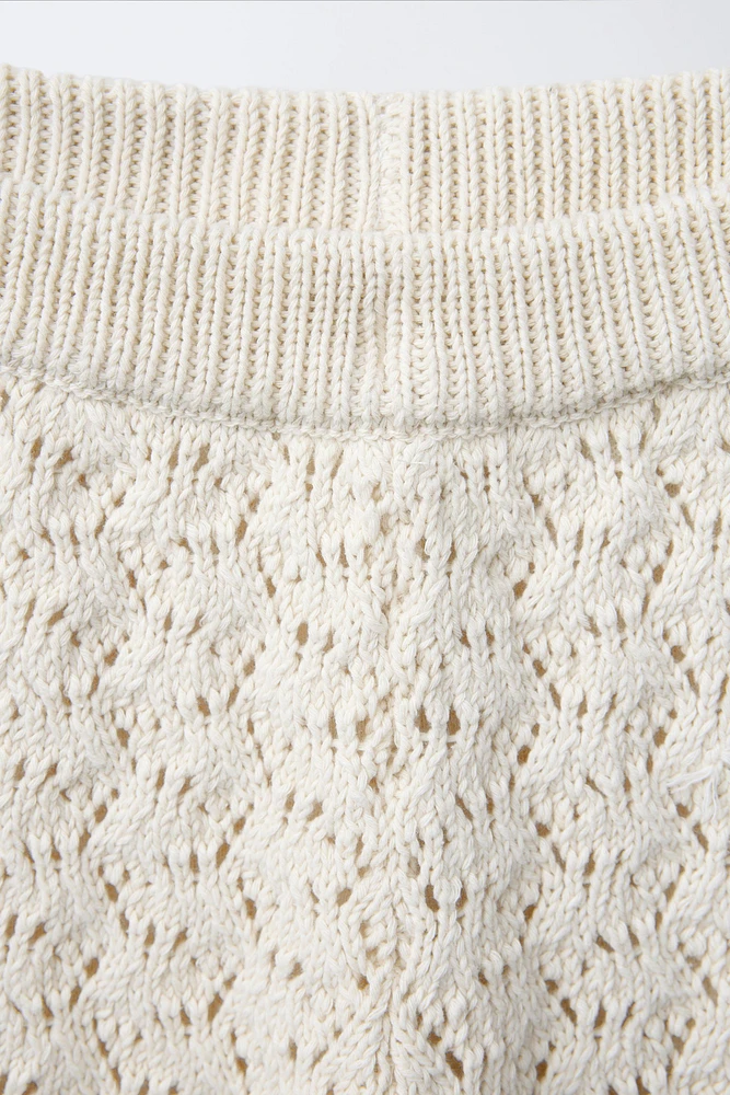 PANTALON CROCHET FLARE