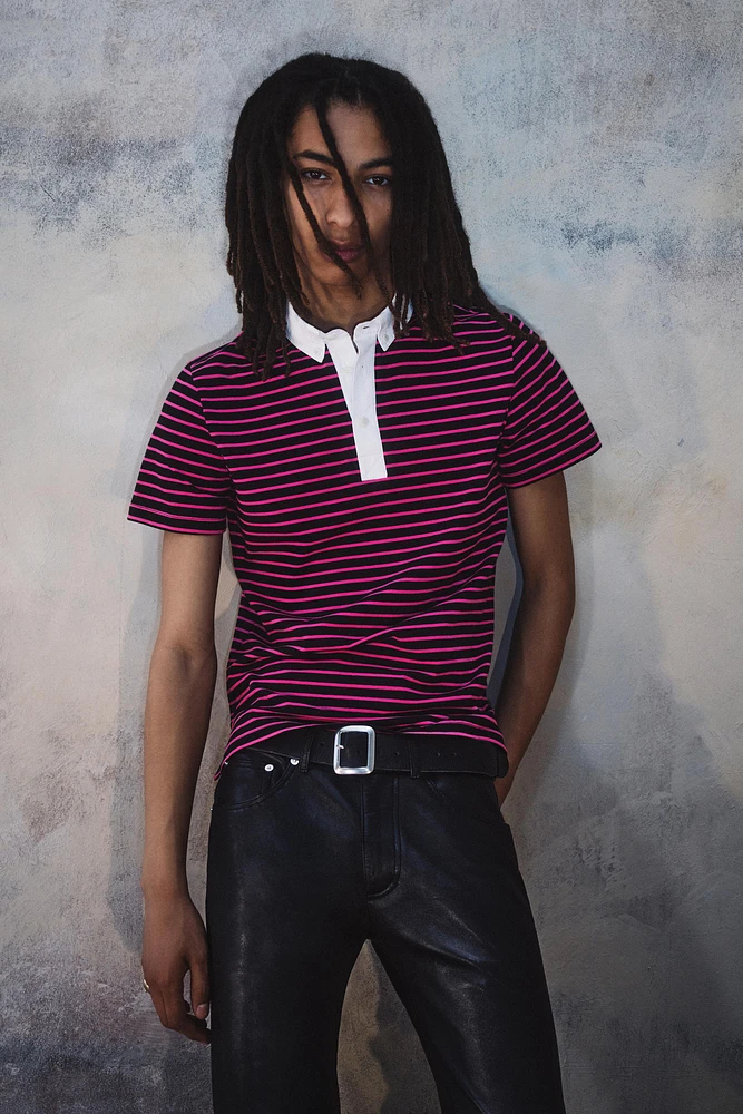 POLO RAYURES BOBBY GILLESPIE X ZARA