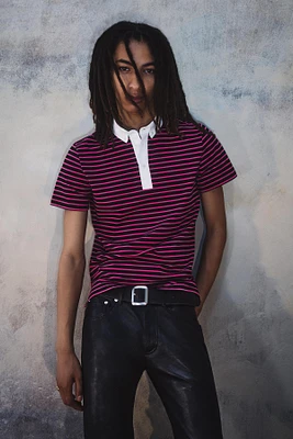 POLO RAYURES BOBBY GILLESPIE X ZARA