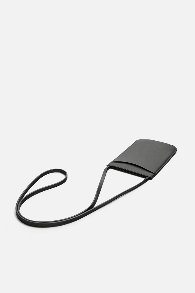 LEATHER CROSSBODY BAG