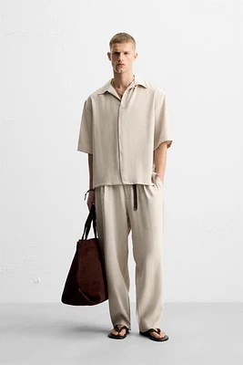 PANTALON FLUIDE PLIS