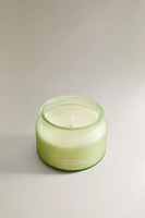 (240 G) BERGAMOT & GERANIUM, MUGUET SCENTED CANDLE