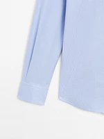 Slim fit 100% cotton shirt