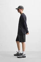 RETRO SOCCER TEXTURED SWEATSHIRT